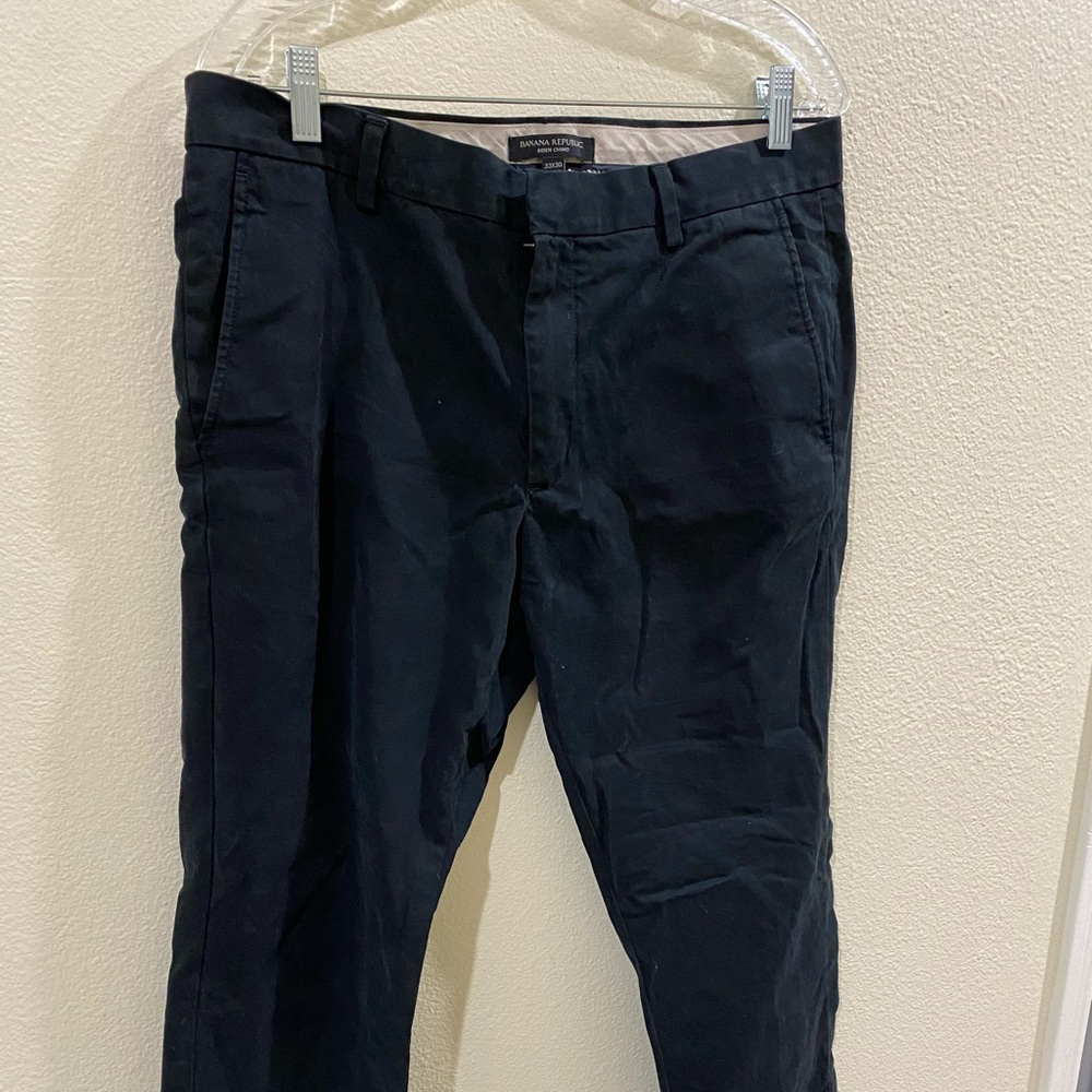 Banana republic black men’s pants in good condition